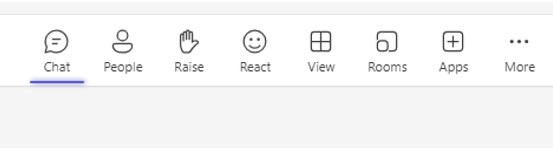 Chat in Microsoft Teams meetings